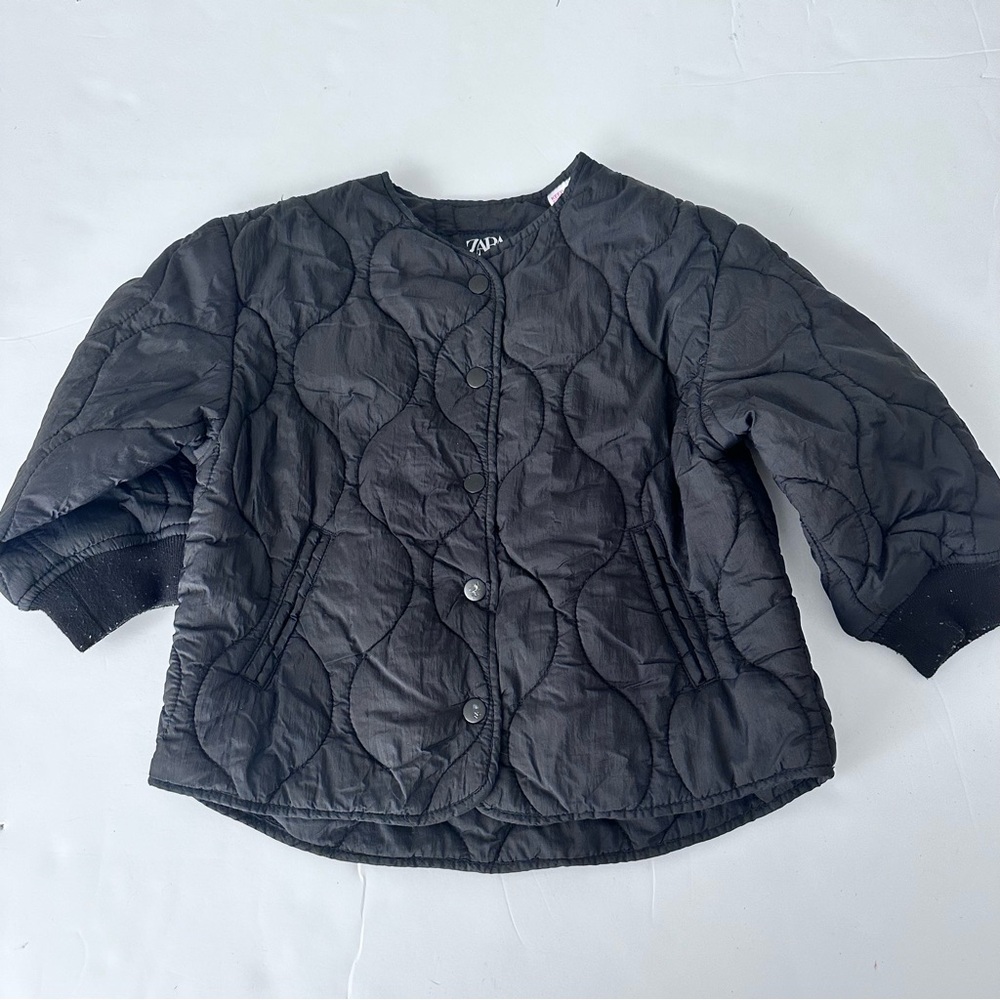 Zara Quilted Puffer Jacket